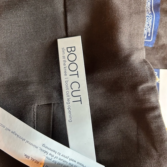 NWT - Reitmans chocolate brown dress pants, size 11 - tall - Picture 3 of 6